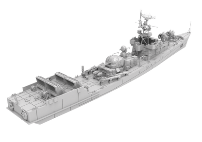 RHWS001 Soviet Project 204 Small Anti-Submarine Ship Poti Class Water line