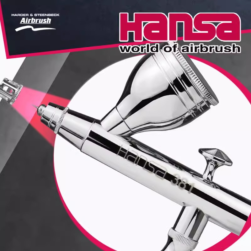 213814 HARDER & STEENBECK Topline Hansa 381 chrome 0.3mm 5ml – LCD 3D printed resin model kit, image 2
