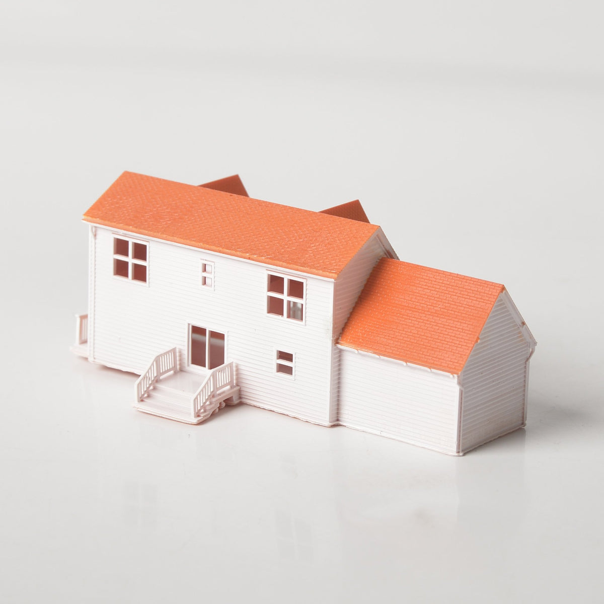 American Style Houses HO/OO/Z/N/TT Railroad Miniature Diorama House Building MRY-SFW LYT085