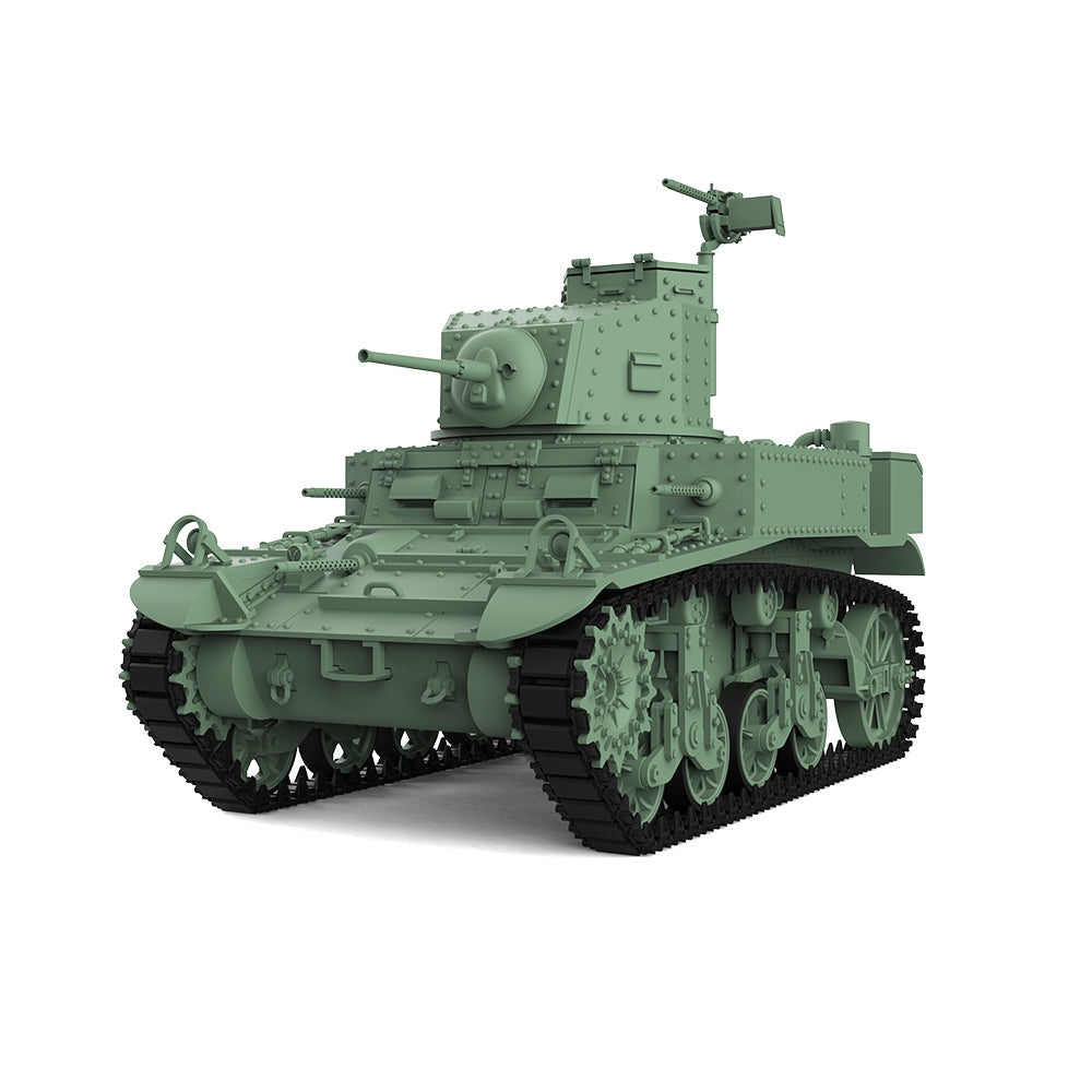 SSMODEL 504 Military Armoured Model Kit US M3 Light Tank