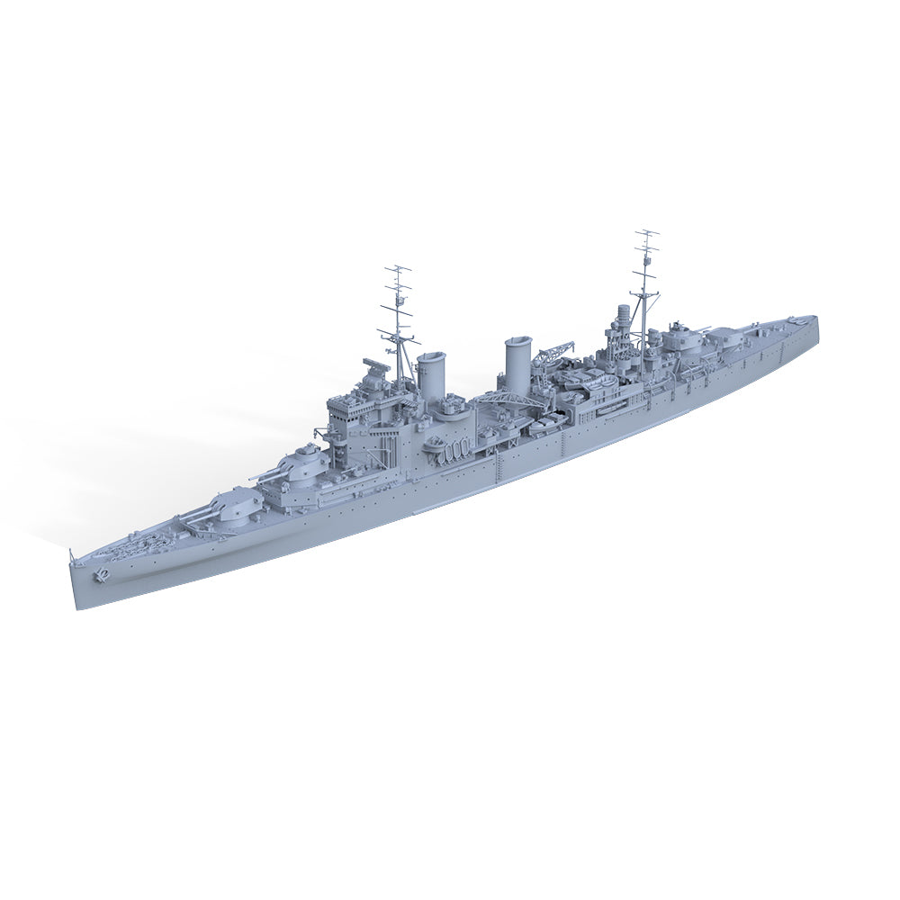 SSMODEL 562 Military Warship Model Kit HMS London Cruiser 1945