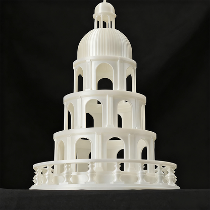 LYTP025B Roman Architecture Ornament Romanesque Castle 3D Printed Roman Architecture Aquarium Decor Fish Tank Landscape Set With Hideout Caves