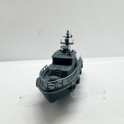 LYTS149 3D Printed Police Patrol Boat Model - Highly Detailed Ornament