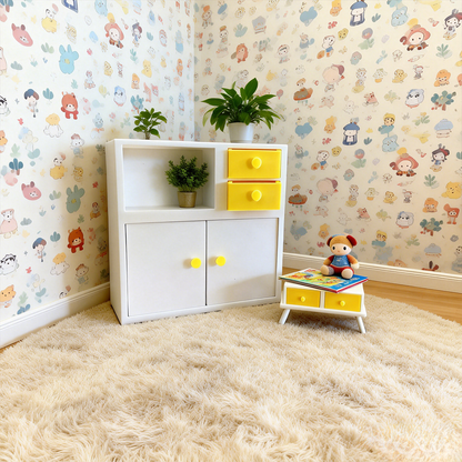 RHF243 Cabinet 3D printing DIY miniature scenes dollhouses creative ornaments desktop scenes and miniature models for BJD and OB dolls cabinet
