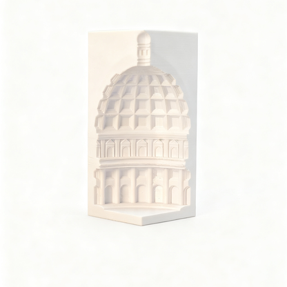 LYTP023B Roman Architecture Ornament Pantheon 3D Printed Roman Architecture Aquarium Decor Fish Tank Landscape Set With Hideout Caves