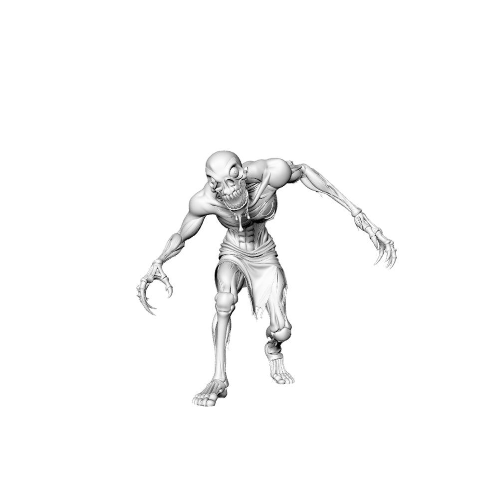 MRY-SFW LYGR318 3D Printed Apocalypse Mutant Zombies Set - Ultimate Flesh, Bone, Venom, Limb, Rage Zombie Model Kit