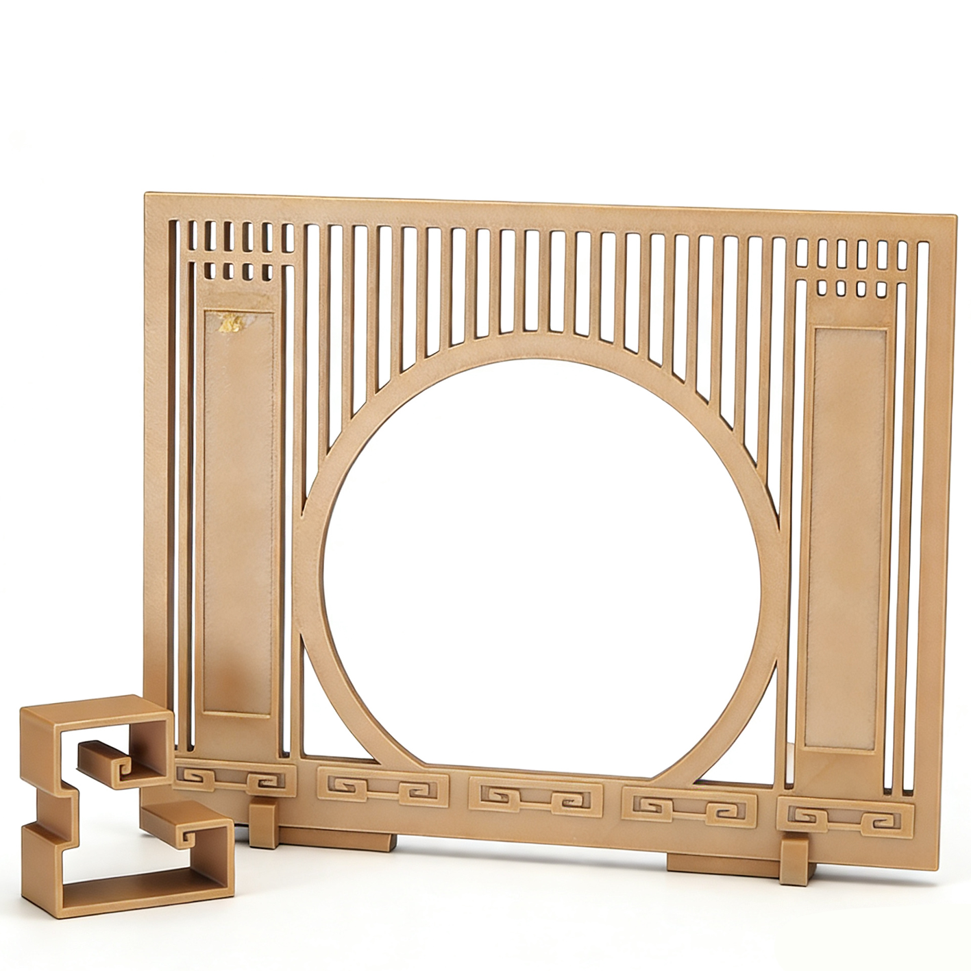 RHF12227 Ancient-Style Calligraphy Hanging Screen & Shelf 3D Printing DIY Miniature Scenes Dollhouse Creative Ornaments Desktop Scenes Mini Models BJD & OB Dolls Ancient-Style Calligraphy Hanging Screen & Shelf