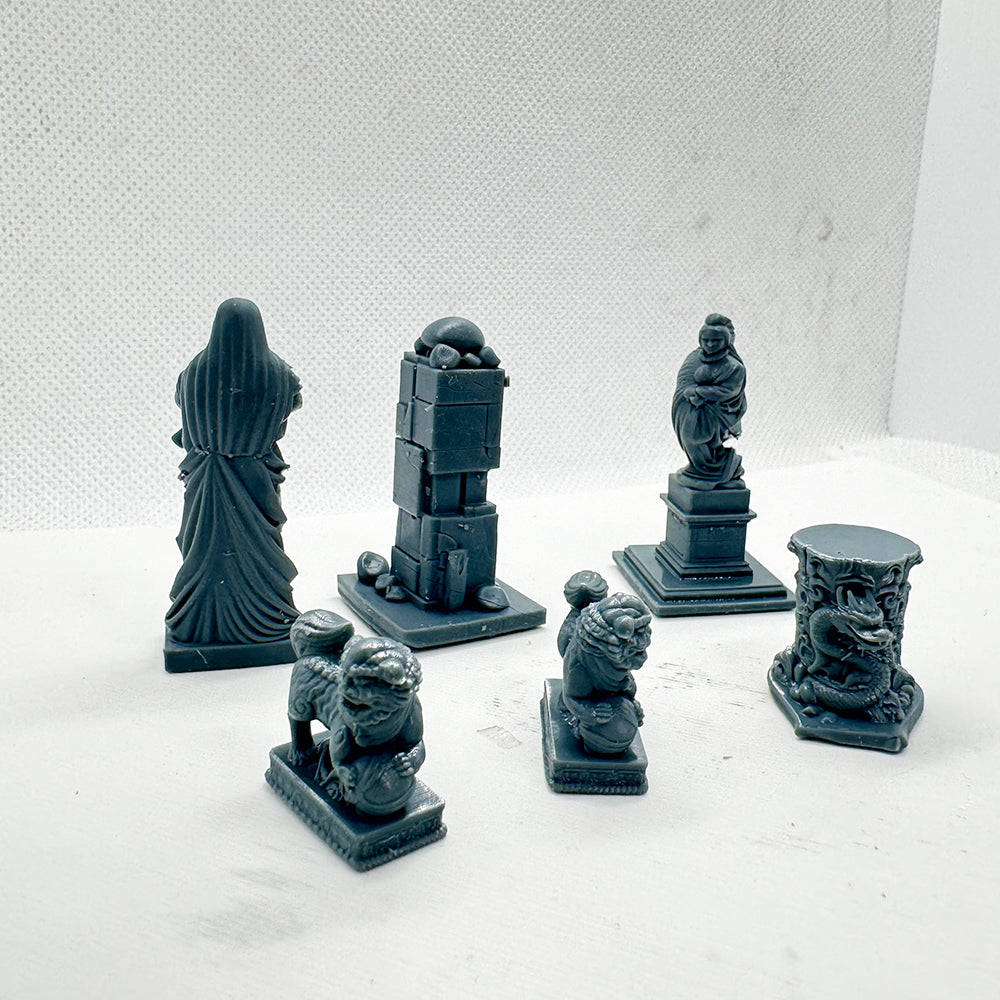 Yao's Studio LYTS062 Diorama 3D Printed Model Railway Train Scenery Garden Statue Collection