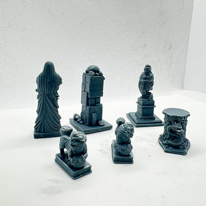 Yao's Studio LYTS062 Diorama 3D Printed Model Railway Train Scenery Garden Statue Collection