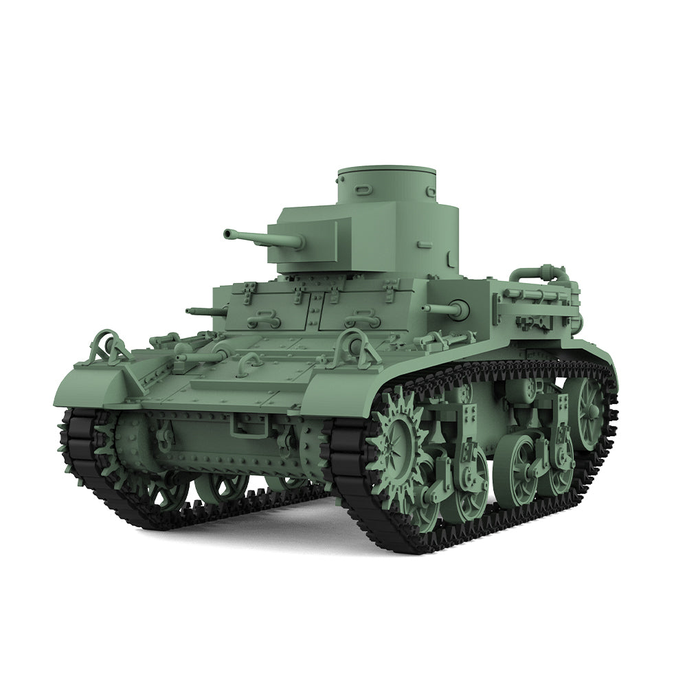 SSMODEL 501 Military Armoured Model Kit US M2 Light Tank