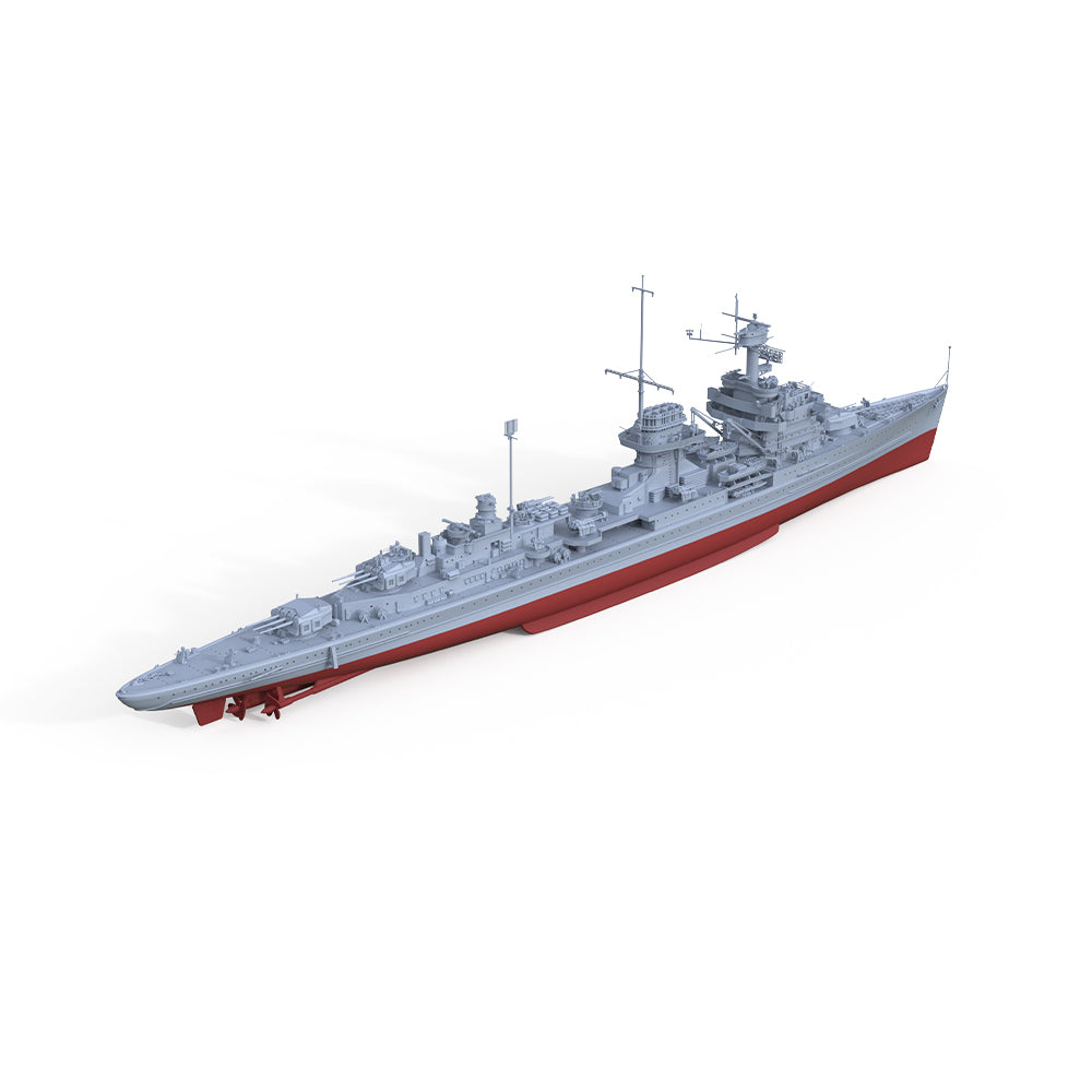 SSMODEL 565S Military Warship Model Kit German Navy Nuernberg Light Cruiser