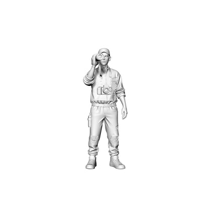 MRY-SFW LYGR325 3D Printed Post-Apocalyptic Outdoor Adventure Survivors Set Wargame Miniatures