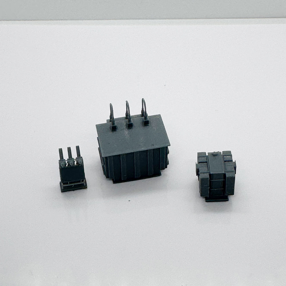Yao's Studio LYTS090 3D Printed Miniature Model Railway Scenery High-Voltage Electrical Transformer Kit