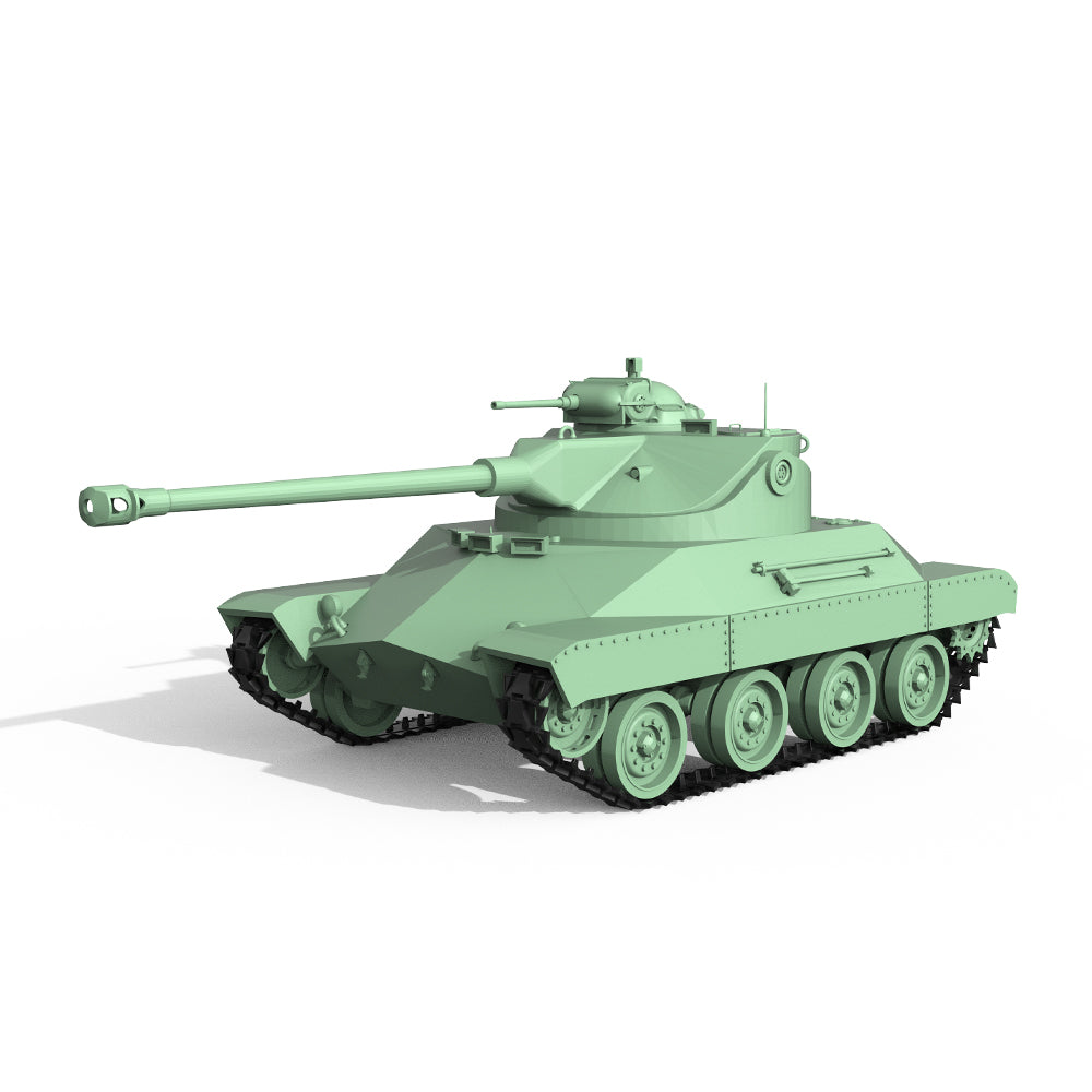 SSMODEL 522 Military Armoured Model Kit US T71 DA Light Tank