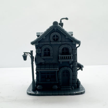 LYTS184 3D Printed Fairy-Tale Stone Cottage Miniature Model - Railroad Diorama Ornament