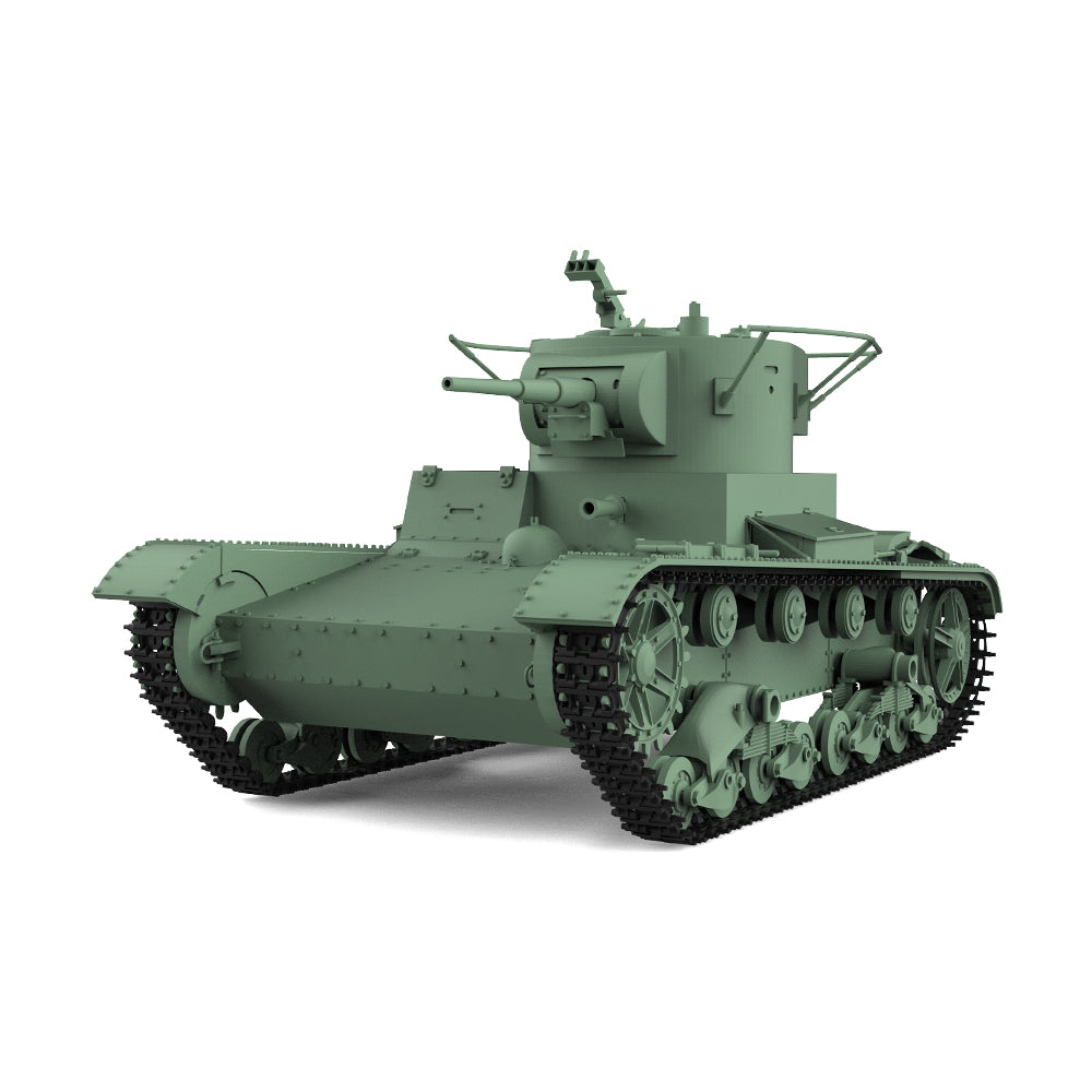 SSMODEL 597 Military Armoured Model Kit Soviet T-26 Light Tank