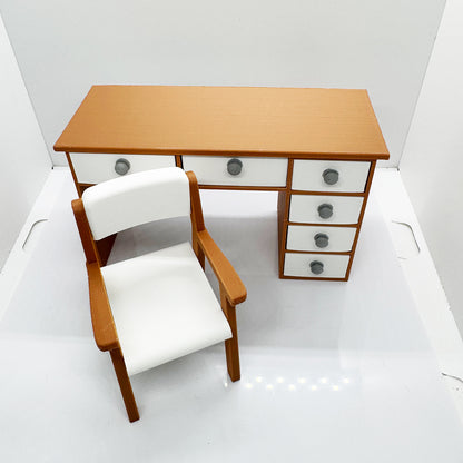 RHF201 Desk And Chair Set Office Furniture Dollhouse