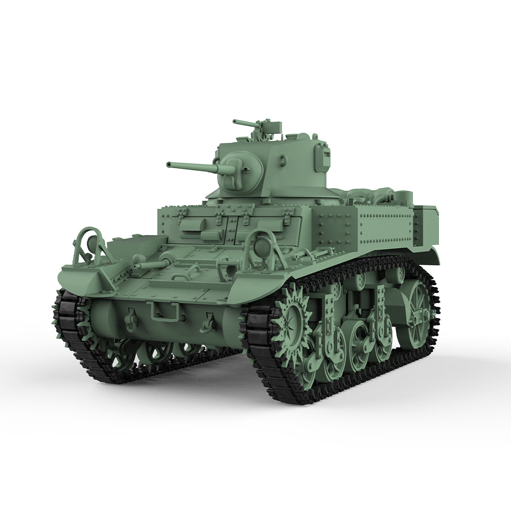 SSMODEL 505 Military Armoured Model Kit US M3A1 Light Tank