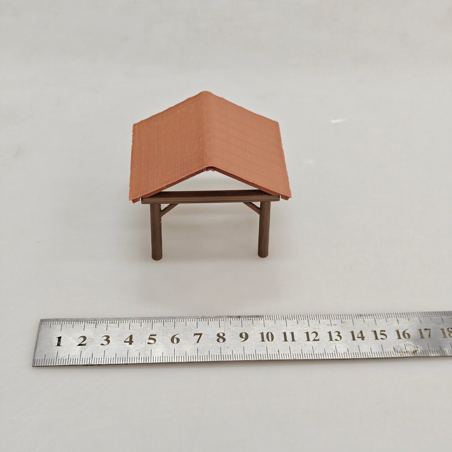 RHF0421 Farm-style small thatched shed Desktop Ornament Sand Table Architecture Architectural Model Miniature House Small-scale Landscaping