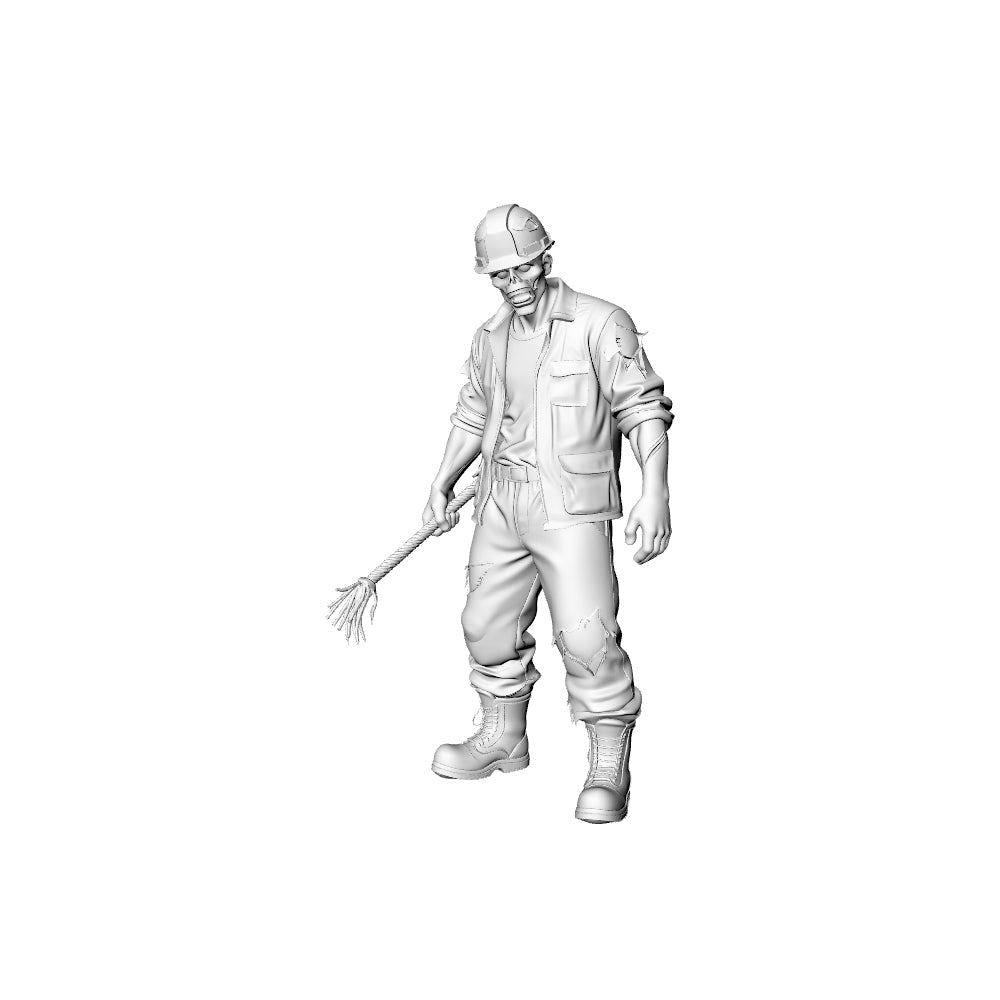 MRY-SFW LYGR315 3D Printed Construction Site Workers Zombies Set ¡§C Builder, Steel Fixer, Cement Worker, Electrician, Tower Crane Driver Model Kit