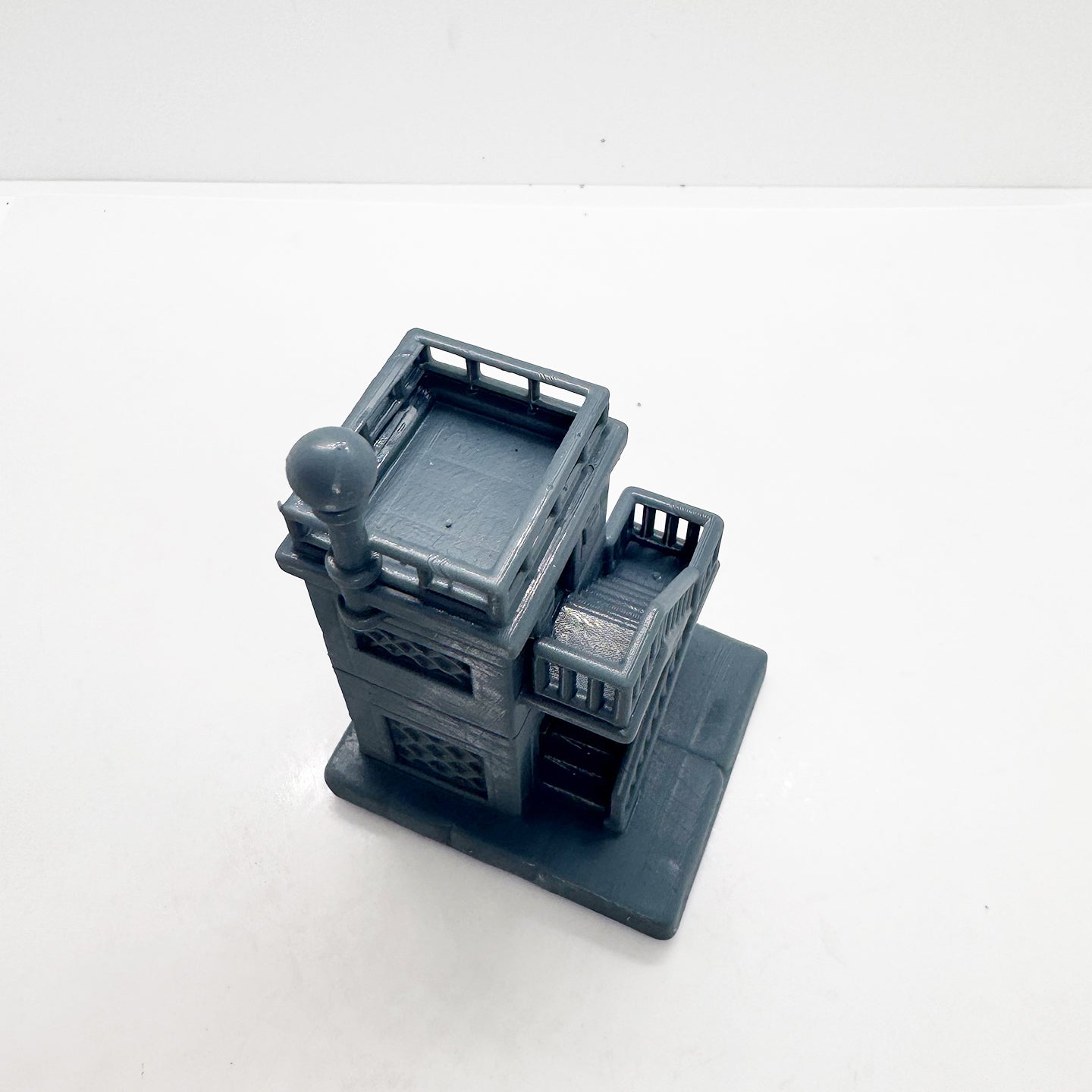 MRY-SFW LYTS127 3D Printed Mini Industrial Stairwell ¨C Classic Tower Miniature for Diorama Building & Miniature Landscape Enthusiasts