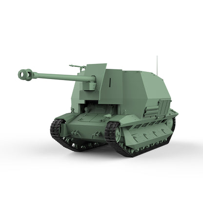 SSMODEL 656 V1.9 1/72(64,76,87) 25mm Military Model Kit France FCM 36 PAK40 Tank Destroyer