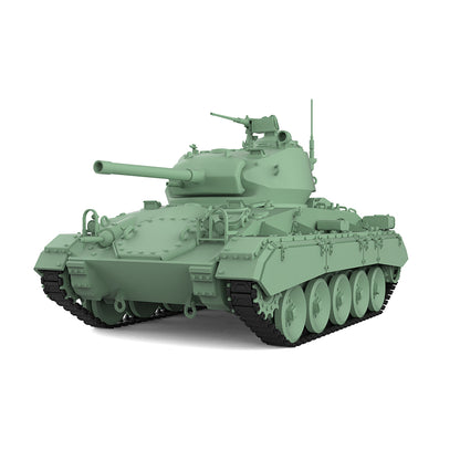 SSMODEL 512 Military Armoured Model Kit US M24 Chaffee Light Tank