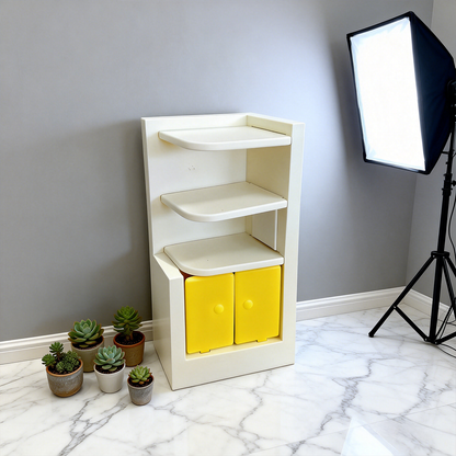 RHF12244 Corner Cabinet Bookcase 3D printing DIY miniature scenes dollhouses creative ornaments desktop scenes and miniature models for BJD and OB dolls corner cabinet bookcase