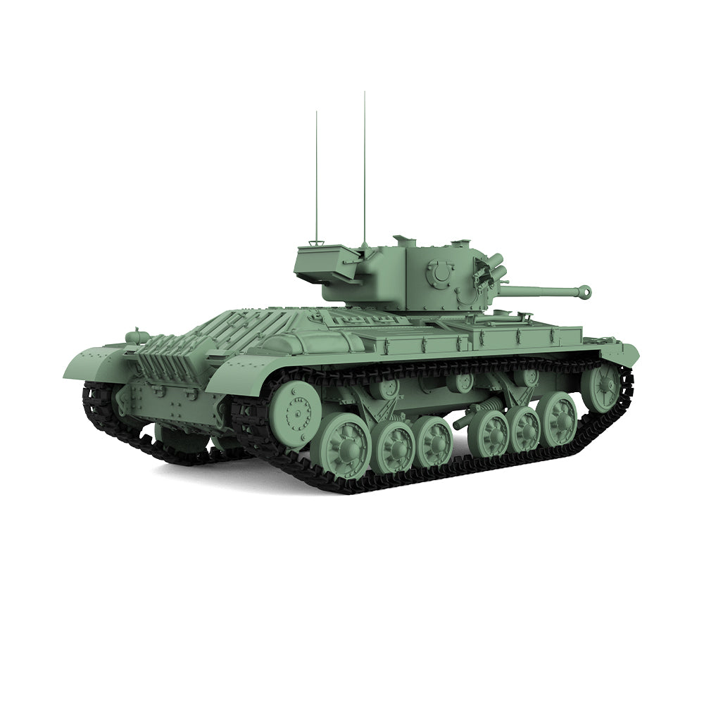 MRY-SFW SS557 Military Armoured Model Kit British Valentine. – LCD 3D printed resin model kit, image 3