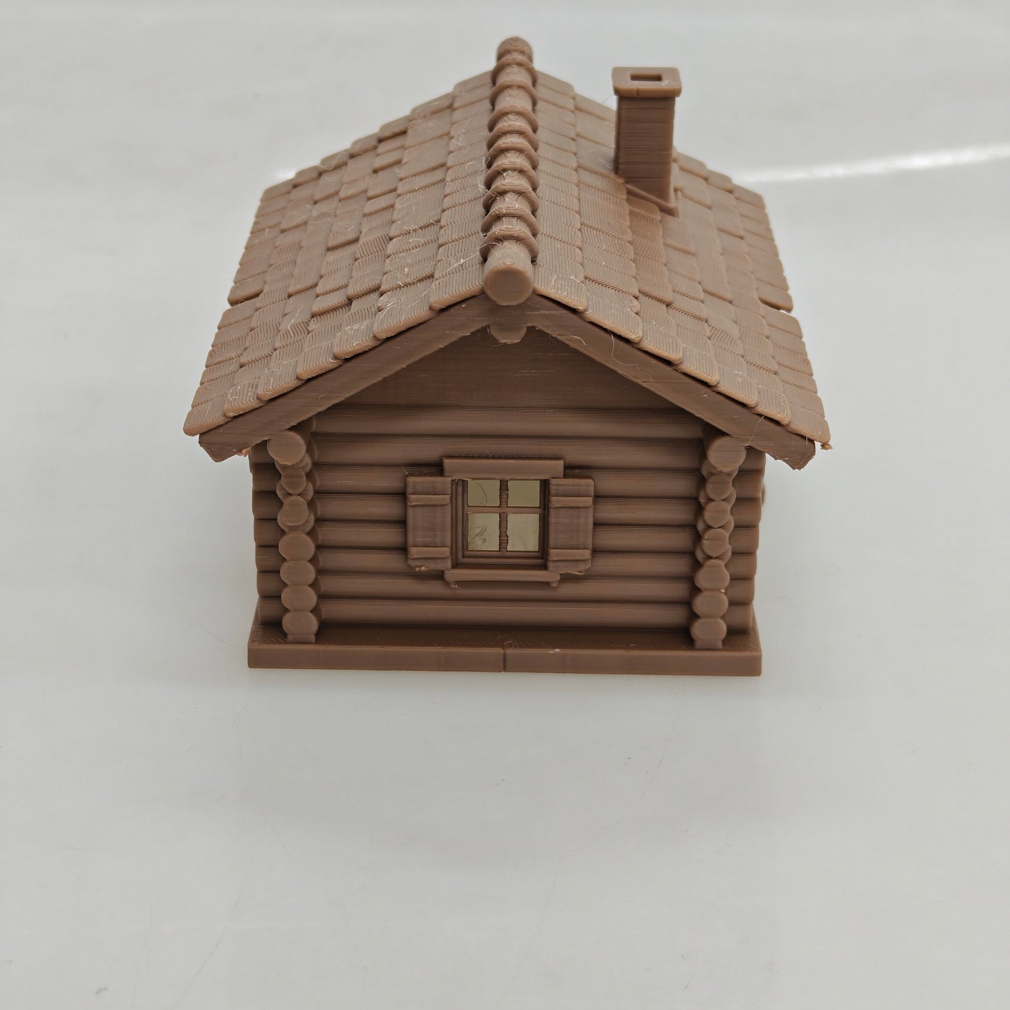 RHF0418 Farm-style log cabin Desktop Ornament Sand Table Architecture Architectural Model Miniature House Small-scale Landscaping