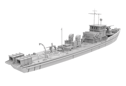 RHWS003 IJN Type 5 Wooden Submarine Chaser Water line