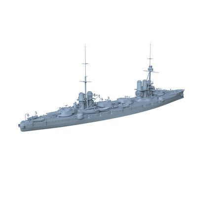 SSMODEL 502 Military Warship Model Kit Italian Navy Dante Alighieri Battleship 1923