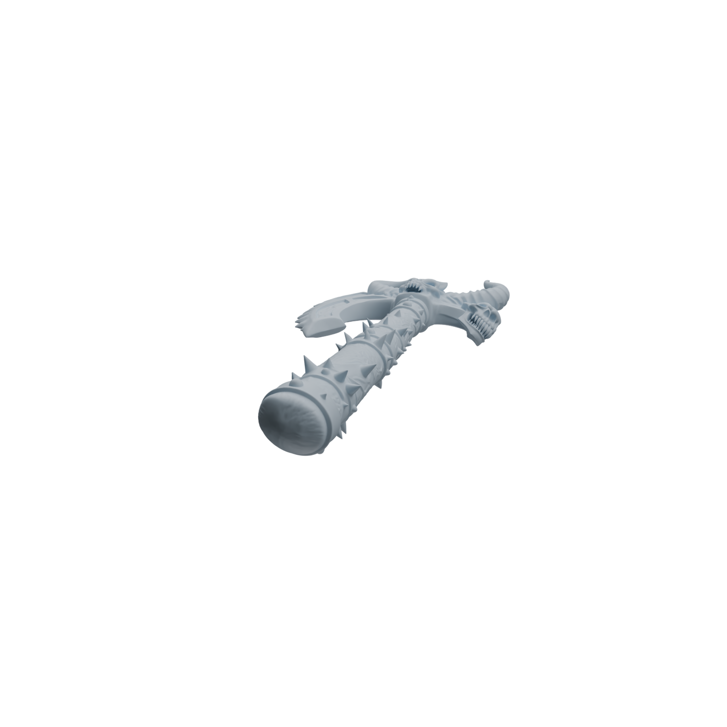 MRY-SFW LYGS422 Demon Style Axe Weapon Modern Model 3 pcs