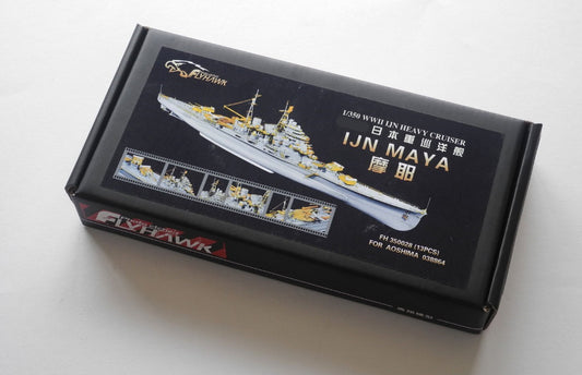 Flyhawk FH700028 1/700 WWII Kriegsmarine Warships Nameplates – LCD 3D printed resin model kit, image 1
