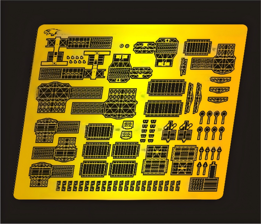 Flyhawk FH350060 1/350 WWII German Rader I – LCD 3D printed resin model kit, image 1