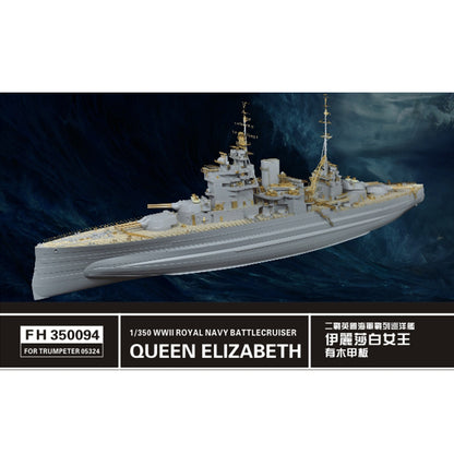 Flyhawk FH350094 1/350 WWII RN BattleShip Queen Elizabeth For Trumpeter 05324