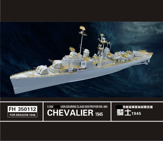 Flyhawk FH350112 1/350 WWII USN Destroyer Chevalier DD-805 For Dragon 1046