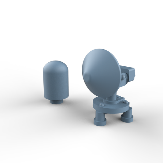 Yao's Studio LYCG399 Model Upgrade Parts Germany Target Indication Radar And Navigation Radar