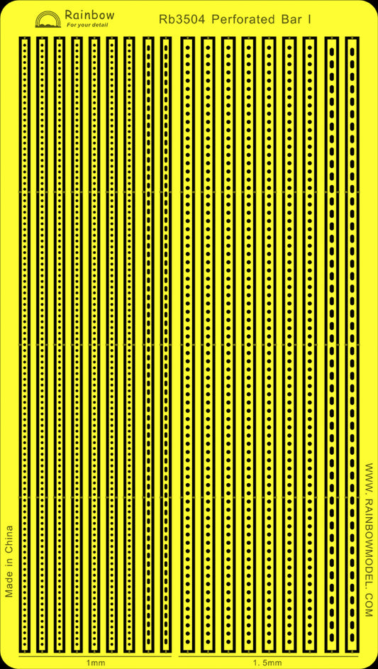 Rainbow RB3504 1/350Detail Up perforated bar I