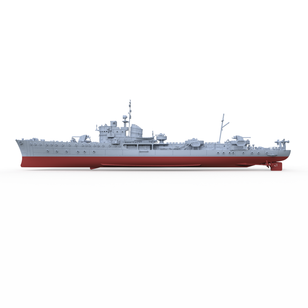 SSMODEL 621S Military Model Kit Italy Ciclone Class Ghibli Torpedoboat Full Hull