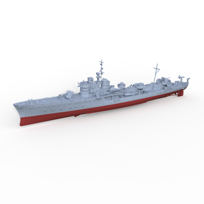 SSMODEL 621S Military Model Kit Italy Ciclone Class Ghibli Torpedoboat Full Hull