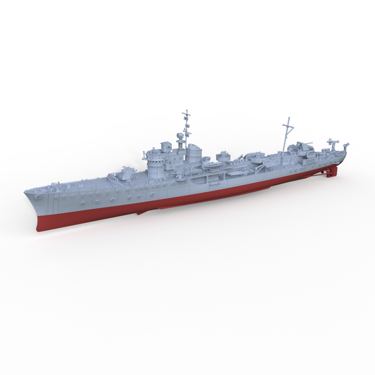 SSMODEL 621S Military Model Kit Italy Ciclone Class Ghibli Torpedoboat Full Hull