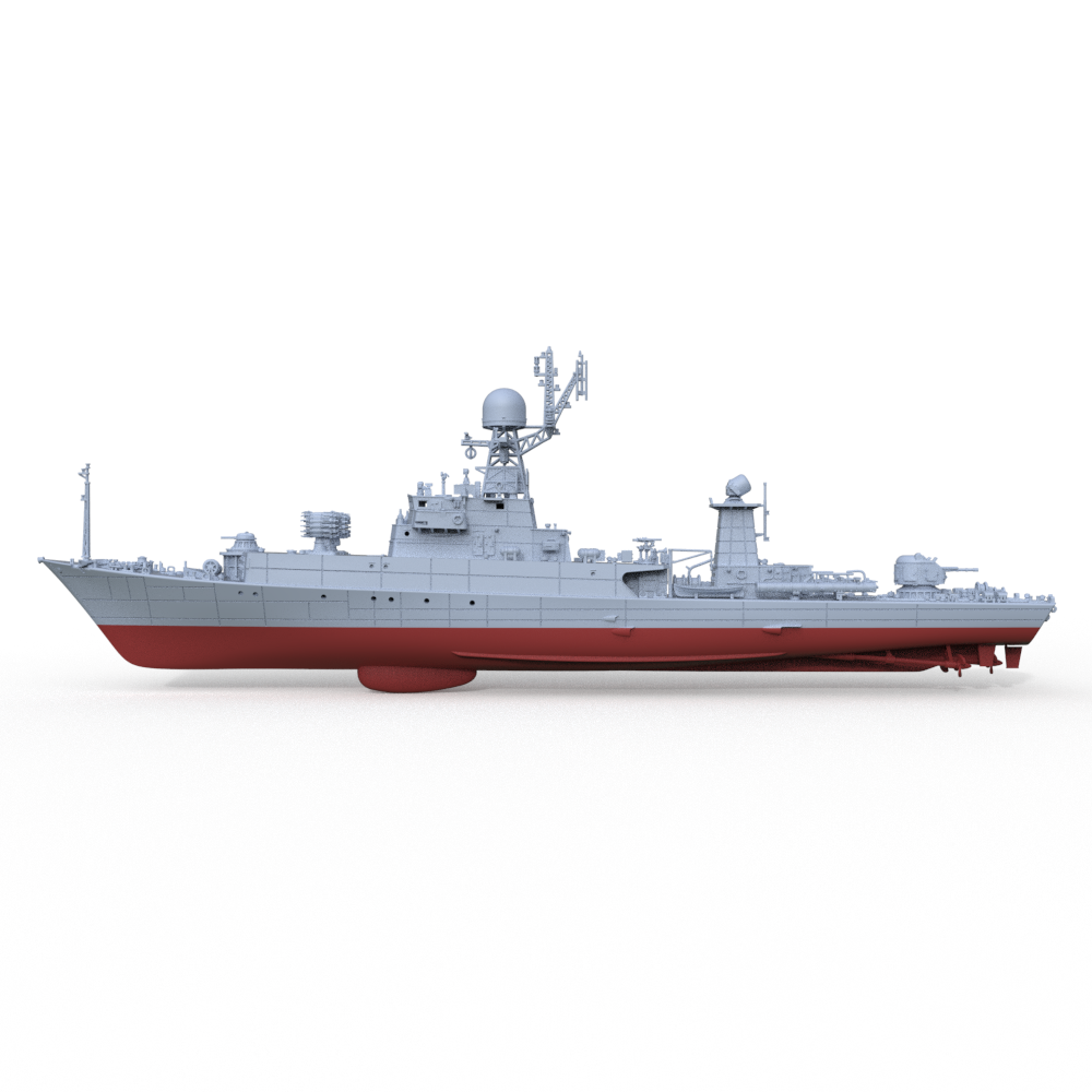 SSMODEL 625S Military Model Kit Soviet 1331M Small Anti-Submarine Vessel Full Hull