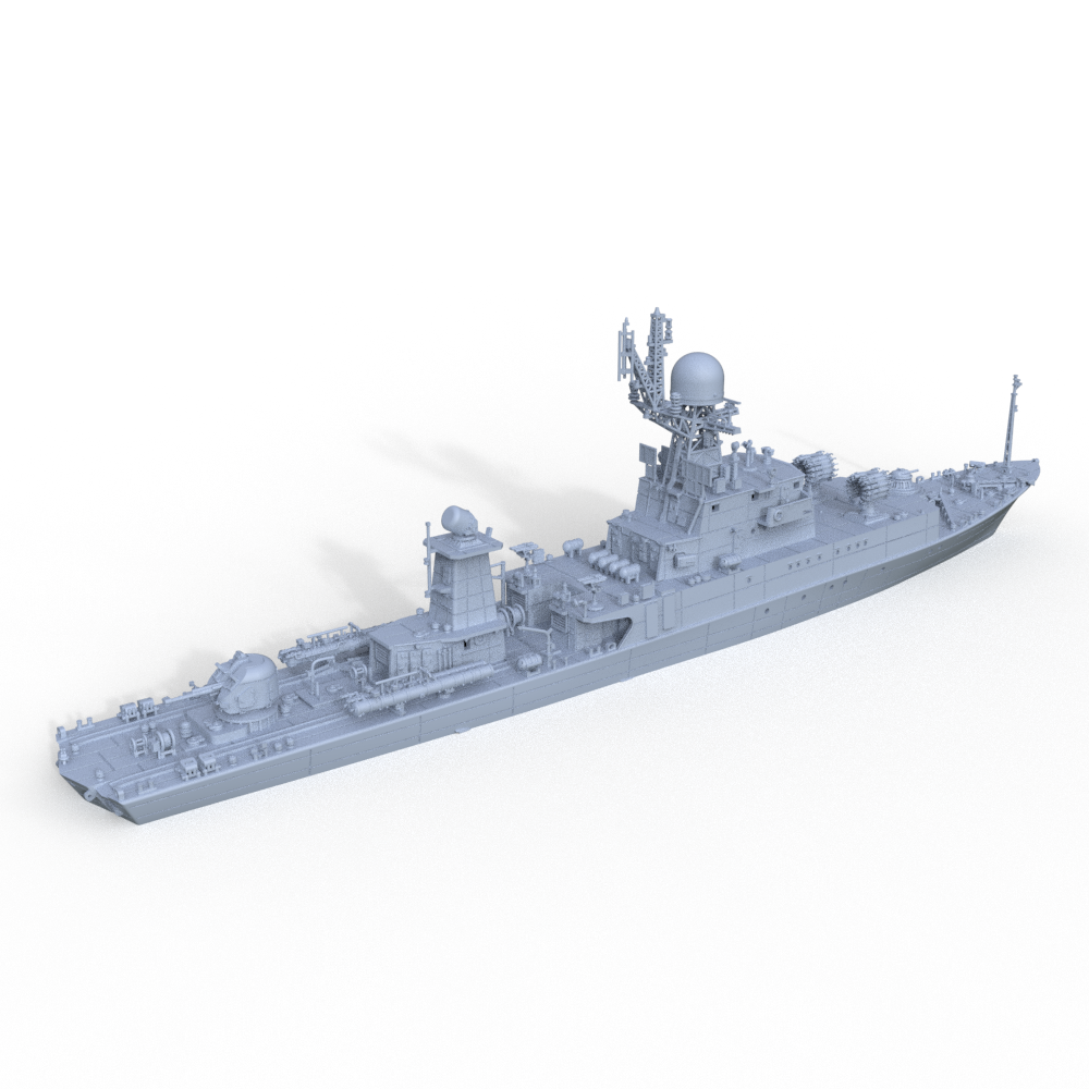 SSMODEL 625  Military Model Kit Soviet 1331M Small Anti-Submarine Vessel(Bottomless Version)