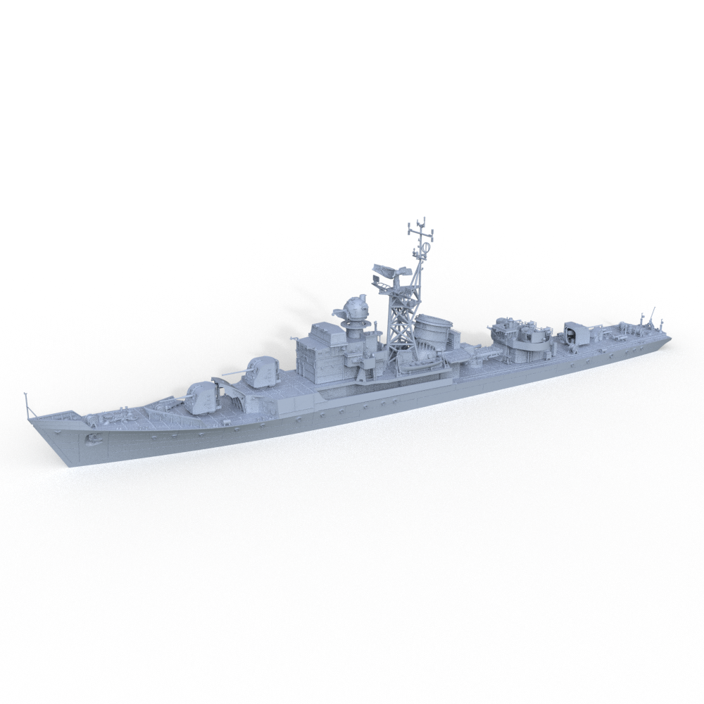 SSMODEL 628  Military Model Kit USSR Riga-Class Frigate Pr.50, SKR Yenot Water Line