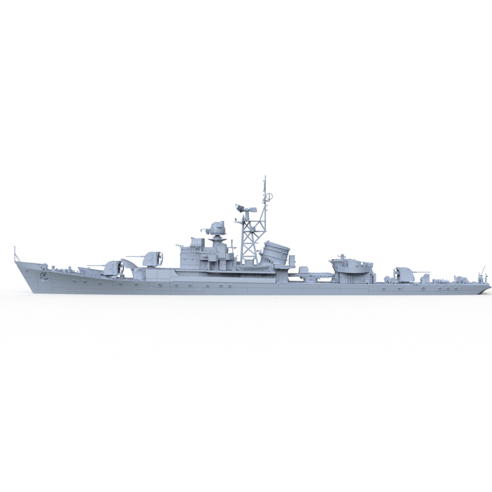 SSMODEL 628  Military Model Kit USSR Riga-Class Frigate Pr.50, SKR Yenot Water Line