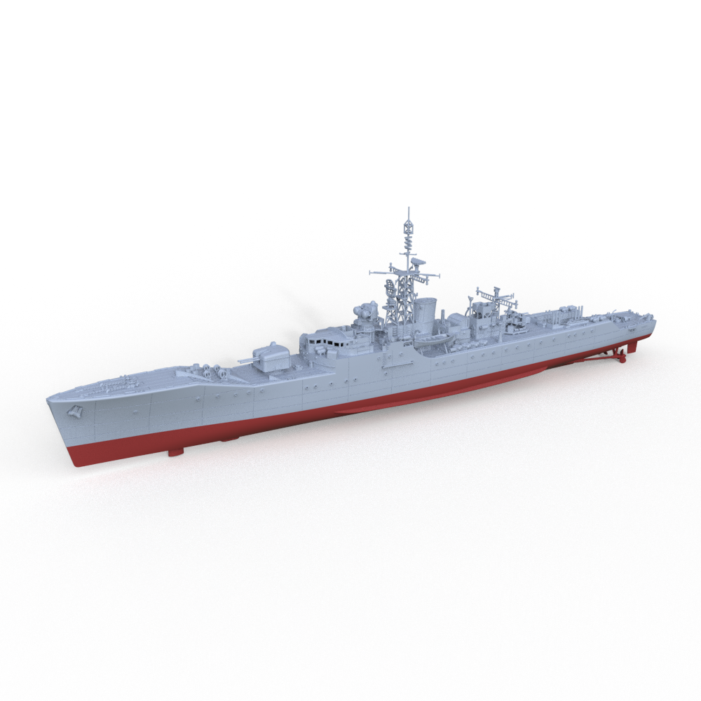 SSMODEL 629S Military Model Kit HMS Whitby Class Frigate Full Hull