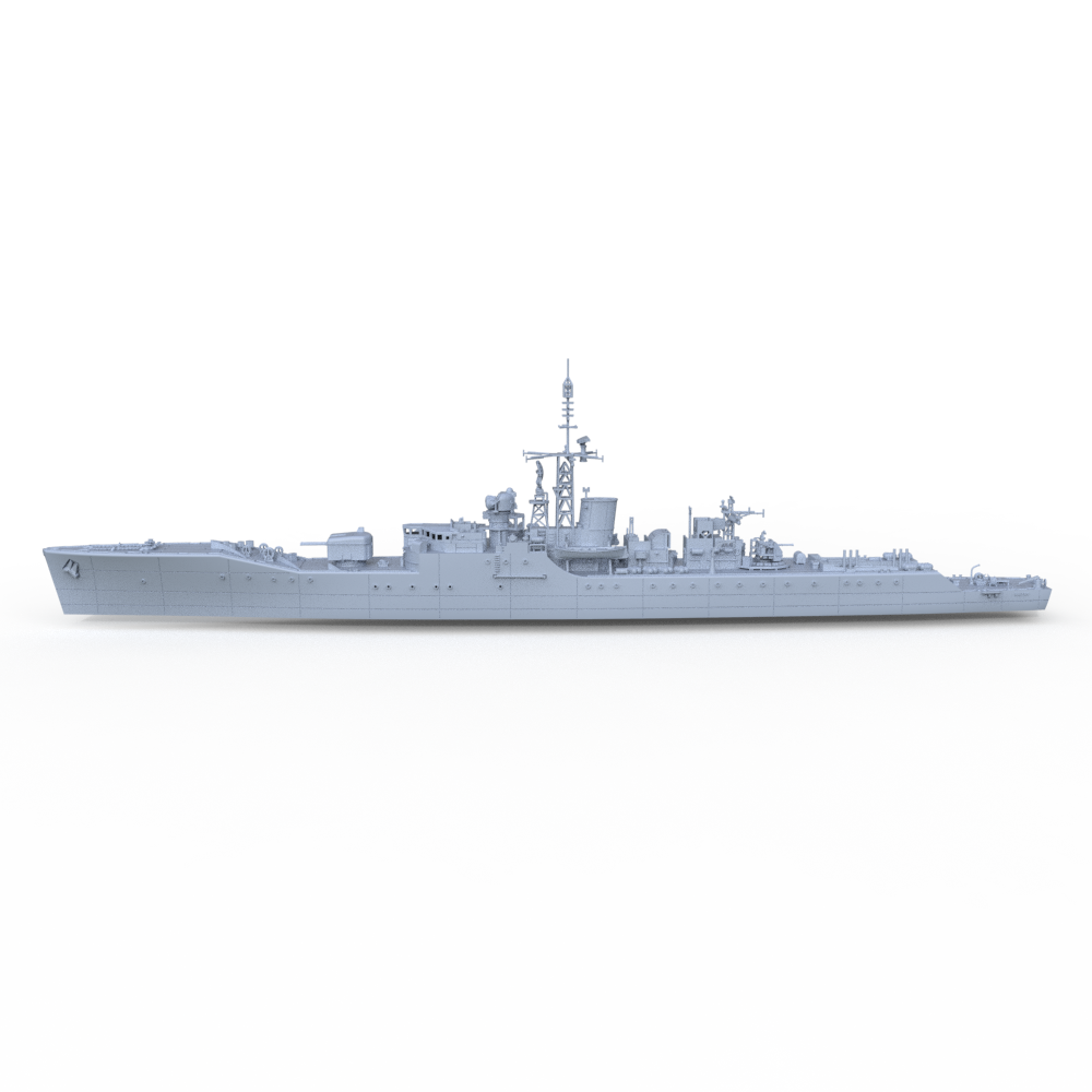SSMODEL 629 Military Model Kit HMS Whitby Class Frigate(Bottomless Version)