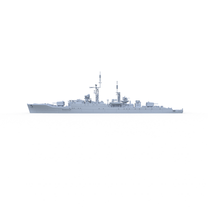 SSMODEL 631 Military Model Kit British Leopard (F14) Class Frigate(Bottomless Version)