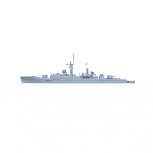 SSMODEL 631 Military Model Kit British Leopard (F14) Class Frigate(Bottomless Version)
